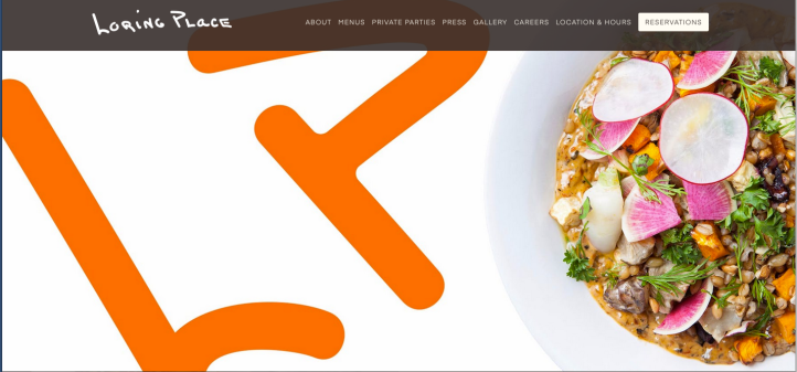 Loring Place web page